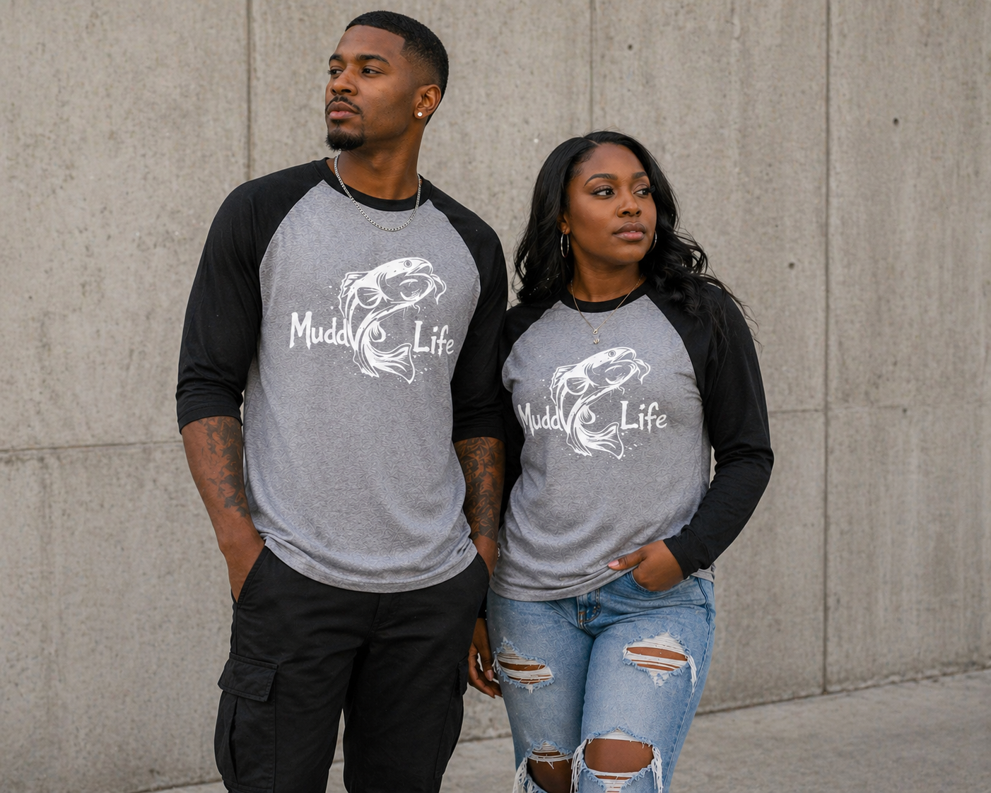 MUDD Life Classic Catfish Raglan