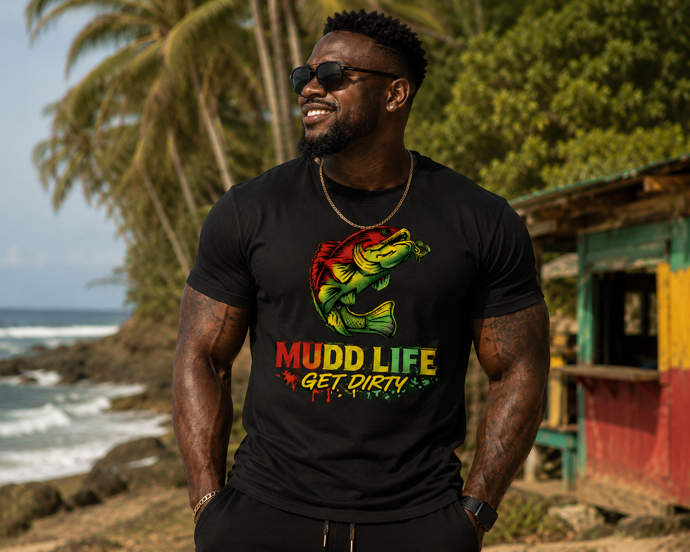 MUDD LIFE “Juneteenth Freedom Wave” Exclusive Tee